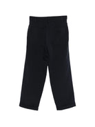 Pantaloni per bambino Emporio Armani Kids blu con dettagli plissettati EB000903 AF21040 UB109 EMPORIO ARMANI KIDS 