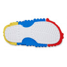Ciabatte per bambini Crocs Kids x Lego bianche con design mattoncini 211874 WHI CROCS KIDS 