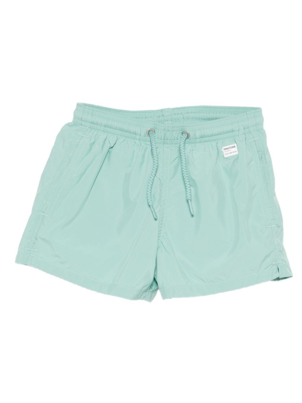 Costume per bambino MC2 Saint Barth Kids verde con toppa con logo sul retro JEA0012 01674L MC2 ST. BARTH KIDS 