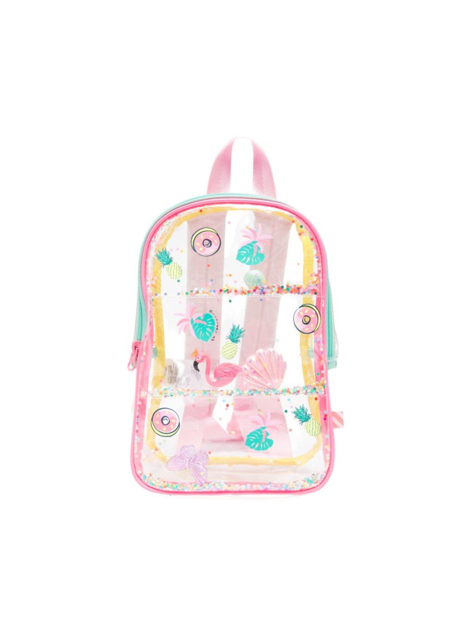 Zaino per bambina Billieblush rosa con stampa grafica U22047 44L BILLIEBLUSH 