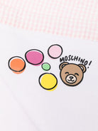 Coperta per neonata Moschino Kids multicolore con orsetto Teddy Bear MUB00LLZE10 82543 MOSCHINO KIDS 