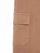 Pantaloni per bambino Paolo Pecora Kids marrone con tasca cargo PP4113 CAPPUCCINO PAOLO PECORA KIDS 