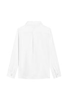 Camicia per bambino Dolce & Gabbana Kids bianca con ricamo logo sul davanti L44S71 FU4LU W0800 DOLCE & GABBANA KIDS 
