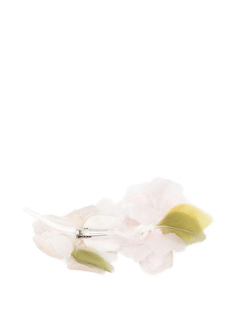 Fermaglio per capelli per bambina La Stupenderia rosa con dettaglio fiore 2AJMT58 FIO LA STUPENDERIA KIDS 
