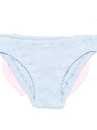 Costume per neonata MC2 Saint Barth Kids azzurro con dettaglio fiocco MAD0002 02945L MC2 ST. BARTH KIDS 
