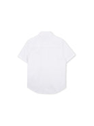 Camicia per bambino Boss Kids bianco con logo ricamato J53160 10P BOSS KIDS 