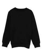 Felpa per bambino Balmain Kids nero con testa di leone BX4R30 Z3183 930NE BALMAIN KIDS 