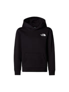 Felpa per bambino The North Face Kids nera con logo sul davanti NF0A8GR4 JK31 THE NORTH FACE KIDS 