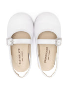 Ballerine per bambina BabyWalker bianche con suola piatta PB4818 WHITE BABYWALKER KIDS 