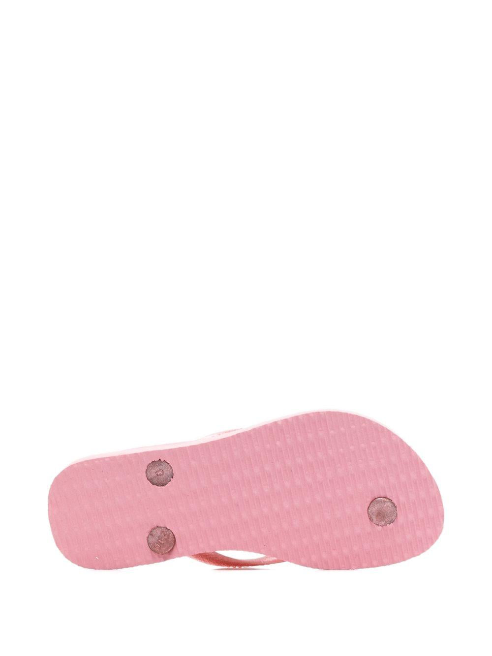 Infradito per bambina Havaianas Kids x Disney rosa con stampa grafica principesse 4123328 9898 HAVAIANAS KIDS 