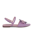 Sandali per bambina Stella McCartney Kids viola con applicazione pesci TY0B86 Z3611 539 STELLA McCARTNEY KIDS 