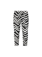 Leggings per bambina Missoni Kids nero con stampa a zigzag MZ6B30 Z4154 930BG MISSONI KIDS 
