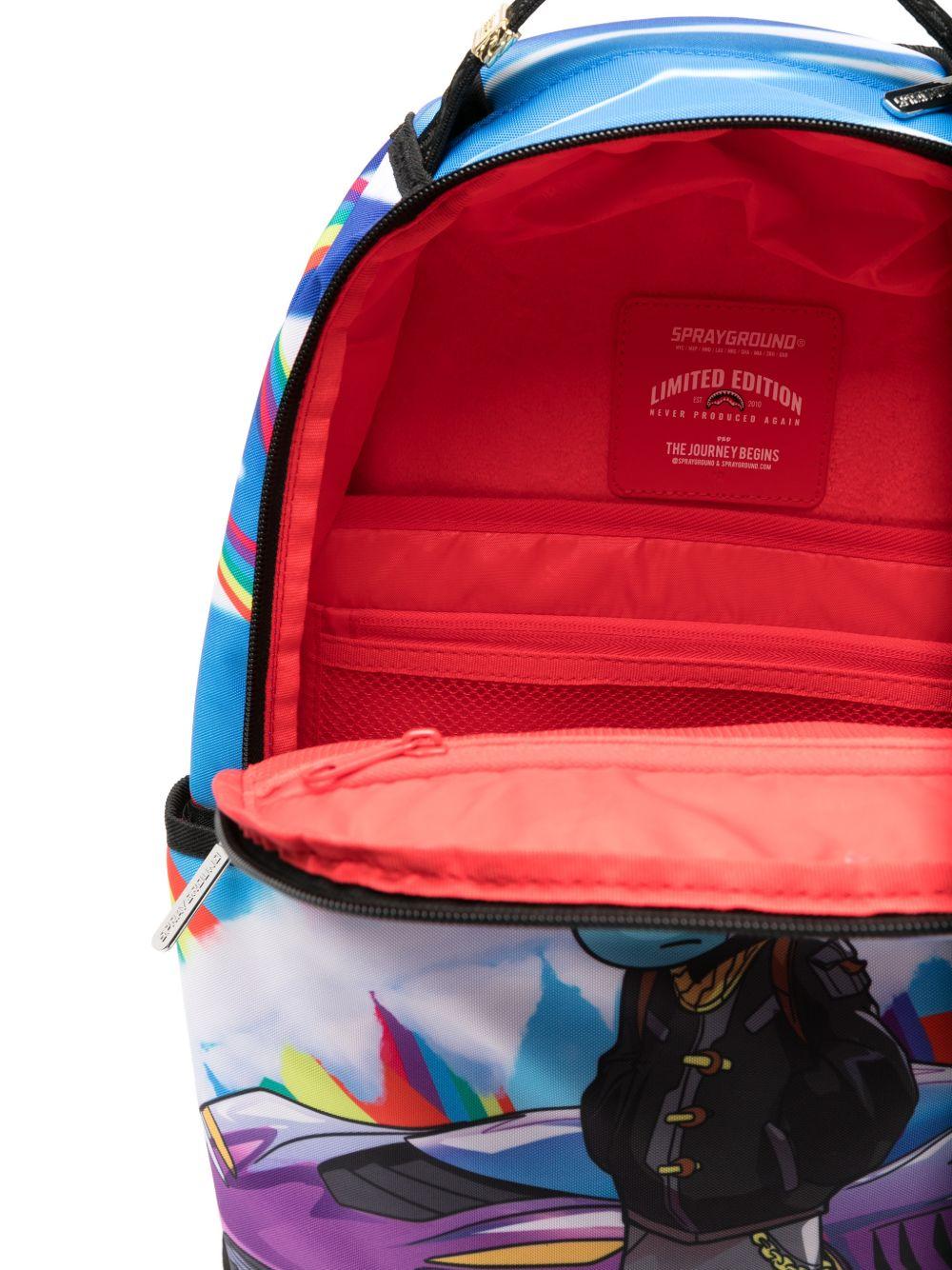 Zaino per bambini Sprayground Kid multicolore con grafica unicorno 910B8796 NSZ SPRAYGROUND 