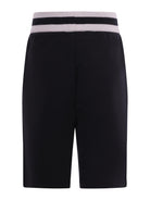 Shorts per bambino Emporio Armani Kids blu con caratteristico logo a forma di aquila EB000909 AF10126 UB118 EMPORIO ARMANI KIDS 
