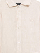 Camicia per bambino Fay Kids beige con colletto classico FY5P10 Z3681 107 FAY KIDS 