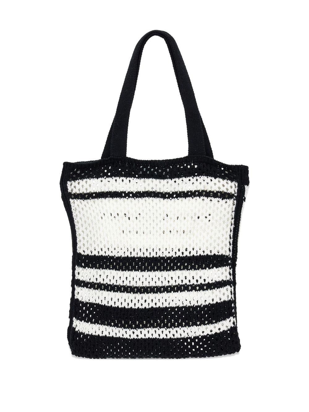 Borsa tote per bambina Philosophy di Lorenzo Serafini Kids nera con logo sul davanti I9G002 7030 0150 PHILOSOPHY KIDS 