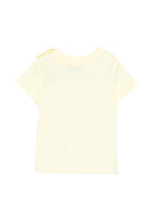 T-shirt per neonati MSGM Kids gialla con stampa grafica logo S6MSUNTH266 MS075 MSGM KIDS 