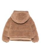 Giacca Adalbertas per bambina Moncler Enfant Adalbertas marrone in pile con zip K29541A0008989B1S 226 MONCLER ENFANT 