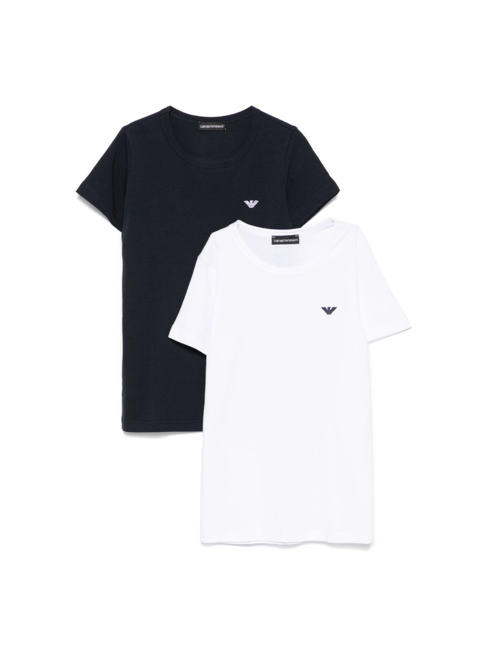 T-shirt (2 pezzi) per bambino Emporio Armani Kids multicolore con logo ricamato EB000489 AF16036 MB088 EMPORIO ARMANI KIDS 