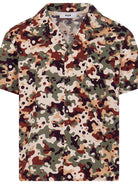 Camicia per bambino MSGM Kids multicolore con stampa camouflage S6MSJBSI193 167 MSGM KIDS 