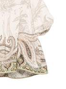 Abito per neonata Etro Kids beige con stampa paisley GZ1090 K0323 102BG ETRO KIDS 
