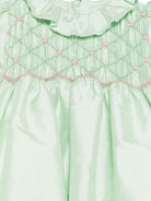Abito per neonata Mariella Ferrari verde menta con maniche corte a sbuffo ATA1 072 MARIELLA FERRARI KIDS 