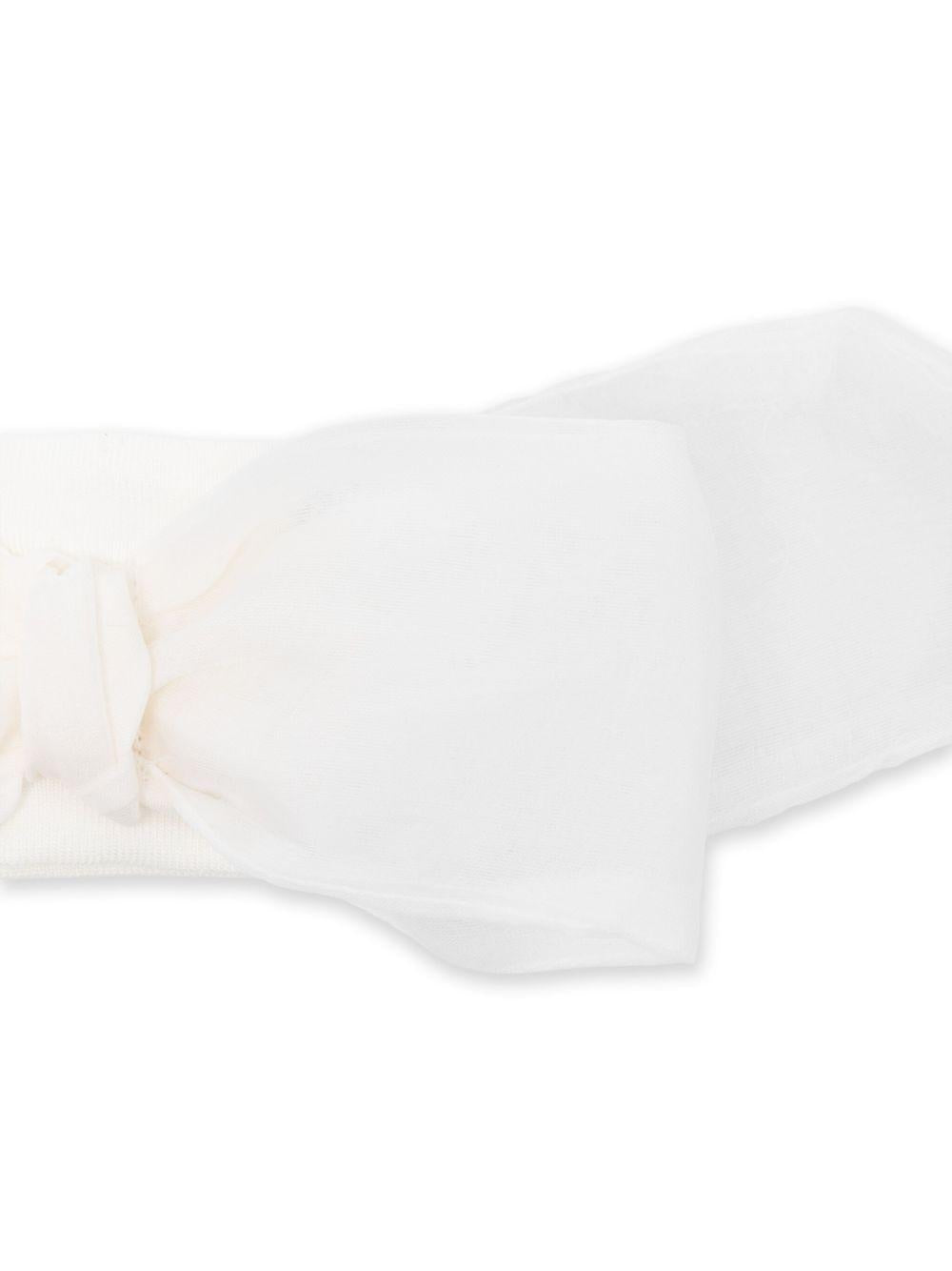 Fascia per neonata La Stupenderia bianco con fiocco 2ABFA54 O06 LA STUPENDERIA 