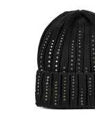 Cappello per bambina Monnalisa Kids nero con decorazioni con strass 17H004 8064 0050 MONNALISA KIDS 