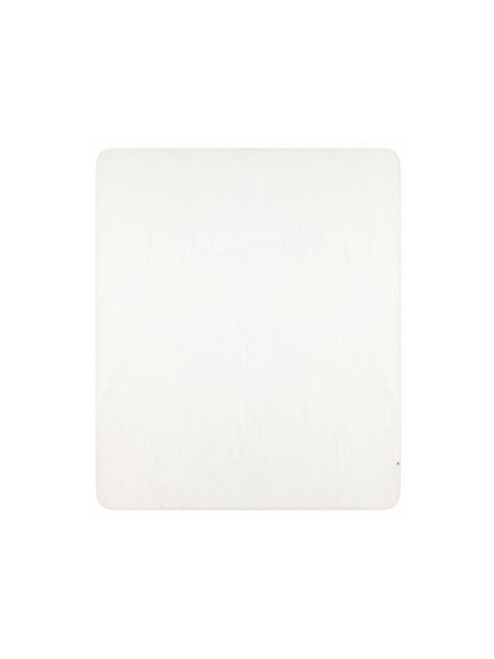 Coperta per neonati Petit Bateau bianca con ricamo cuori all-over A0G1V 01 PETIT BATEAU KIDS 