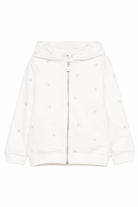 Felpa per bambina Bonpoint bianca con stampa floreale all-over S06GSWK00002 603 BONPOINT KIDS 