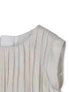 Abito per neonata Michael Kors Kids bianco plissettato R30551 Z99 MICHAEL KORS KIDS 