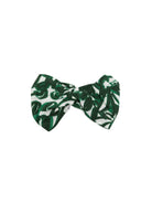 Fascia per capelli per neonata Il Gufo bianco e verde con dettaglio ad incrocio P26GPH0016C4154 573 IL GUFO KIDS 