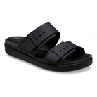 Ciabatte per donna Brooklyn Crocs nere con doppio cinturino 211215 BLK CROCS 
