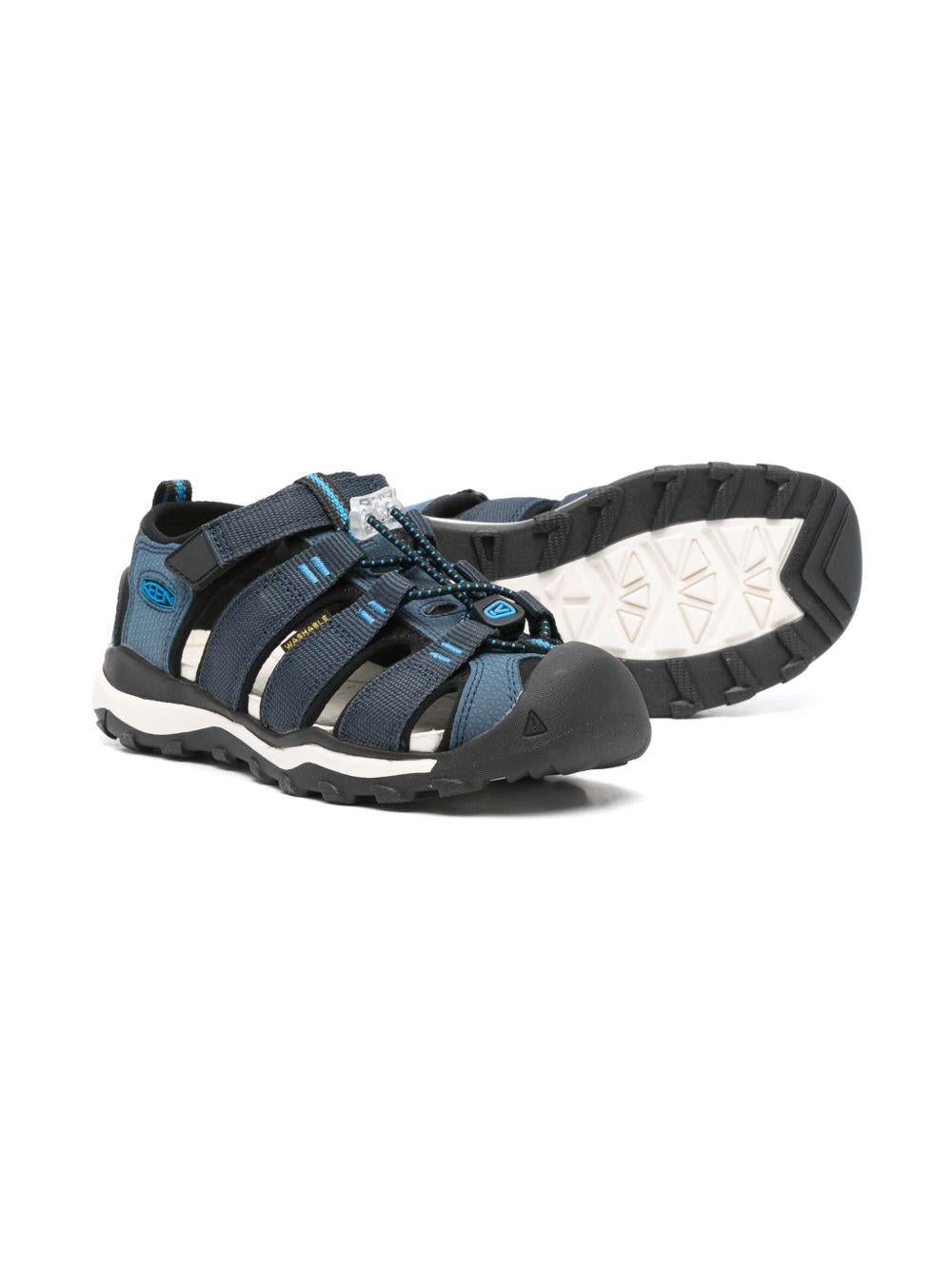 Sandali per bambino KEEN FOOTWEAR Newport Neo blu con logo laterale goffrato 1022903 BLUE NIGHTS KEEN 