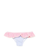 Costume per bambina MC2 Saint Barth Kids rosa e azzurro con volant MELL001 03989L MC2 ST. BARTH KIDS 