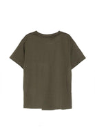 T-shirt per bambino Paolo Pecora Kids verde oliva con maniche corte PP4222 OLIVA PAOLO PECORA KIDS 