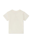 T-shirt per neonata Bonpoint Dom bianco con stampa sul davanti S05XTSK00012 104 BONPOINT 