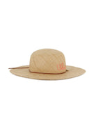 Cappello estivo per bambina Chloé Kids beige con ricamo C20868 43A CHLOE' KIDS 