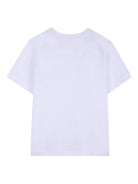 T-shirt per bambino Givenchy Kids bianco con logo sul petto H31119 10P GIVENCHY KIDS 