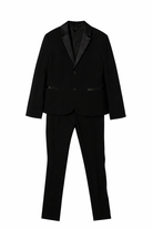 Completo due pezzi per bambino Emporio Armani Kids nero con taglio straight 6H4VJ8 4N3FZ 0999 EMPORIO ARMANI KIDS 