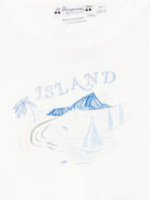 T-shirt Tom per neonato Bonpoint bianco con stampa grafica sul davanti S06YTSK00006 102 BONPOINT KIDS 