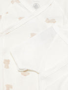 Set di tre tutine per neonati Petit Bateau bianchi con fantasie diverse A0F9X 00 PETIT BATEAU KIDS 