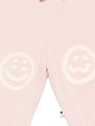 Pantaloni Simeon sportivi per neonata Molo rosai con toppe smile sulle ginocchia<BR/> 6S26I205 8058 MOLO KIDS 