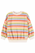 Felpa Marika per bambina Molo multicolore con design a righe 2S26J209 9487 MOLO KIDS 