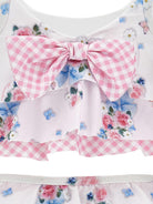 Bikini per neonata Monnalisa multicolore con motivo a fiori 39G022 7053 9990 MONNALISA KIDS 