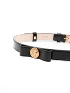 Cintura per bambina Versace Kids nero con motivo testa di Medusa 10188281A15484 1B00V VERSACE KIDS 