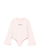 Body per bambina Palm Angels Kids rosa con maniche larghe F6PAJGBY042 042 PALM ANGELS KIDS 