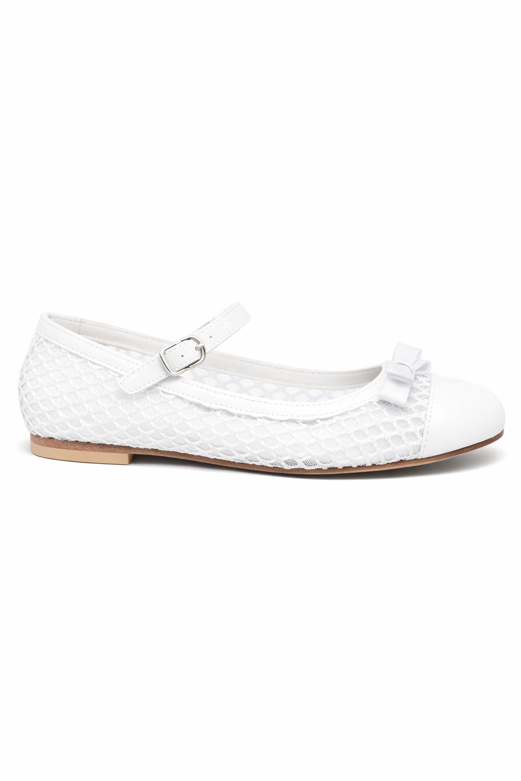 Ballerine per bambina Andrea Montelpare bianche con strato a rete 80822 BIANCO MONTELPARE TRADITION KIDS 