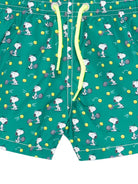 Costume da bagno per bambino MC2 Saint Barth Kids x Peanuts verde a fantasia JEA0004 02660L MC2 ST. BARTH KIDS 