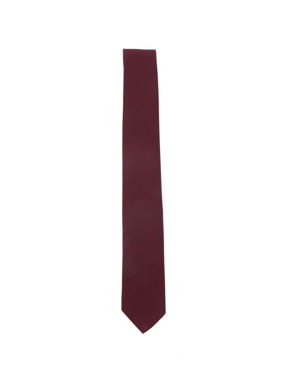 Cravatta per bambino Paolo Pecora Kids rosso ciliegia con stampa PP4234 CHERRY PAOLO PECORA KIDS 